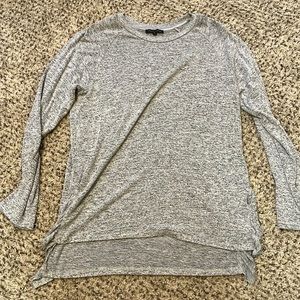Grey Jeanne Pierre sweater, size L, oversized & flowy, plush feeling